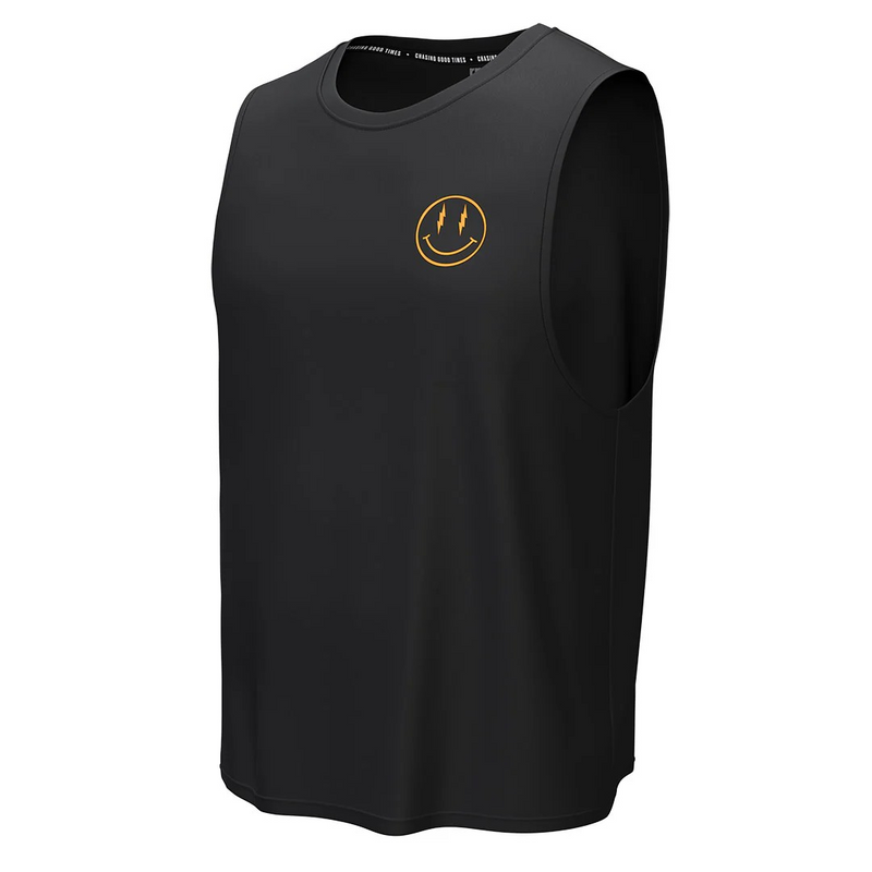 Mens Muscle Tee - Jet Black